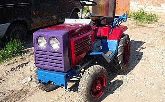 Mini-traktoro KMZ-012: revizio, teknikaj kapabloj de la modelo