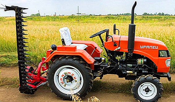 Traktor Mini kanggo kluwarga: technical characteristics "Uraltsa-220"