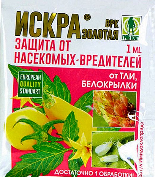 Udhëzime për përdorimin e insekticidit "Iskra Zolotaya"