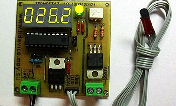 Posible bang gawin ang thermostat mismo para sa isang incubator (termostat diagram)