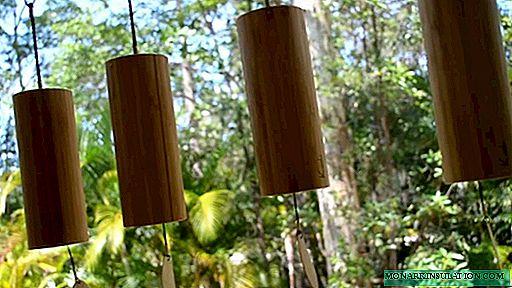 DIY wind feng shui música de bambú e outros materiais
