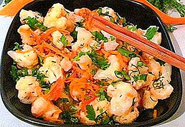 როგორ სწორად და გემრიელი მზარეული ყვავილოვანი კომბოსტო კორეაში: ნაბიჯ ნაბიჯ რეცეპტები სალათის, მხარის კერძი და მარინე
