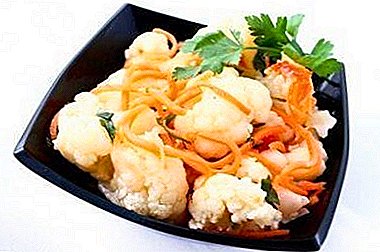 Como cociñar a coliflor marinada en coreano?