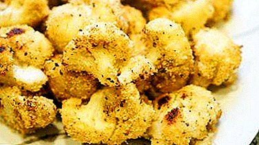 Готвење карфиол во breadcrumbs: рецепт, варијации и нијанси