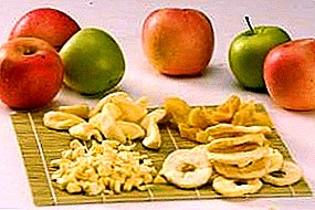 Ajiye akan bitamin: dried apples a gida