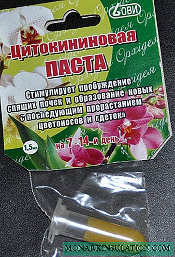 Orchid cytokinin paste: enstriksyon pou itilize